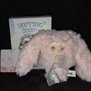 Yooki Hoppy Bunny Plush - Cherry Pink Rabbit (Confirmed)